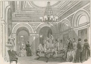 Schomberg House, Pall Mall - dział modniarski autorstwa English School