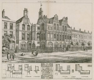 Rada Szkolna dla Londynu, Blackheath Road Schools, Greenwich, Londyn autorstwa English School