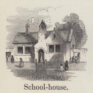 Szkoła (grawerowanie) autorstwa English School