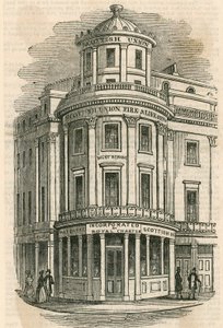 Scottish Union Insurance Company, The Strand, Londyn autorstwa English School