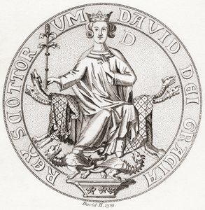 Pieczęć Dawida II autorstwa English School