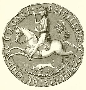 Pieczęć Szymona de Montfort autorstwa English School