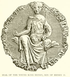 Pieczęć Młodego Króla Henryka, Syna Henryka II autorstwa English School
