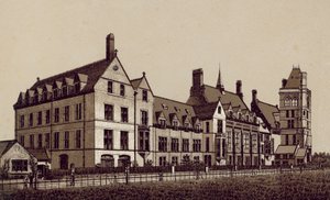 Sierociniec marynarzy, Liverpool (litografia) autorstwa English School