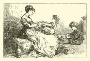 Huśtawka, Margery Daw autorstwa English School