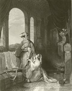 Selim i Zuleika autorstwa English School