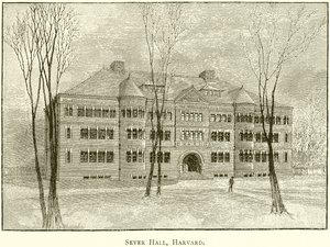Sever Hall, Harvard autorstwa English School