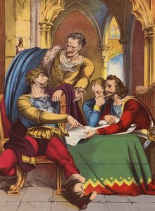 Szekspir: Henryk IV, część I (chromolitho) autorstwa English School