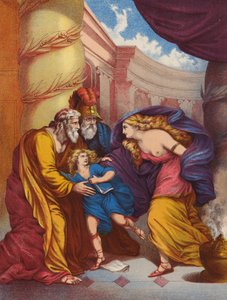 Szekspir: Tytus Andronikus (chromolitho) autorstwa English School