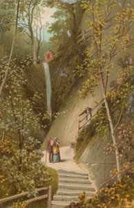 Shanklin Chine – Wyspa Wight autorstwa English School