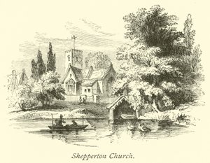 Kościół Shepperton autorstwa English School