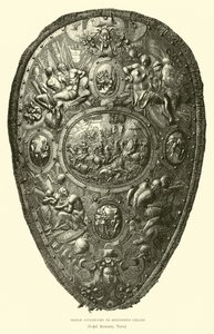Tarcza przypisywana Benvenuto Cellini autorstwa English School
