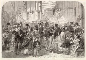 Szyling dzień na Międzynarodowej Wystawie 1862 autorstwa English School