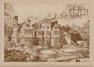 Shipton Hall (grawerunek) autorstwa English School