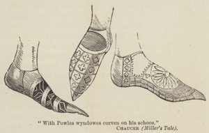 Buty (grawerowane) autorstwa English School