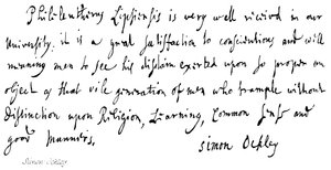 Szymon Ockley autorstwa English School