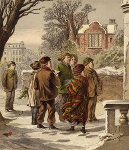 Śpiewanie kolęd autorstwa English School