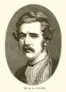 Sir A H Layard autorstwa English School