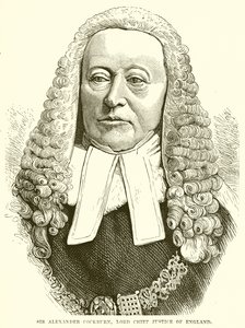 Sir Alexander Cockburn, Lord Naczelny Sędzia Anglii autorstwa English School