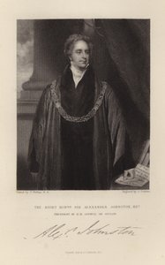 Sir Alexander Johnston autorstwa English School