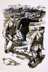 Sir Arthur Conan Doyle służył jako lekarz podczas wojny burskiej autorstwa English School