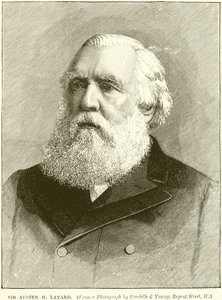 Sir Austen H. Layard autorstwa English School