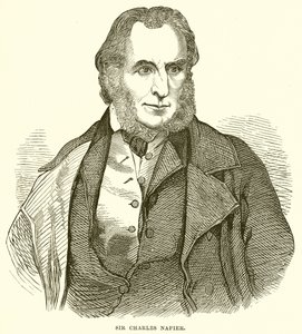 Sir Charles Napier autorstwa English School