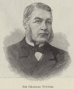 Sir Charles Tupper (Grawerowanie) autorstwa English School