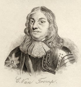 Sir Cornelis Martinus Tromp, z „Słownika historycznego Krabba”, opublikowanego w 1825 r. autorstwa English School