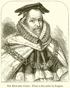 Sir Edward Coke autorstwa English School