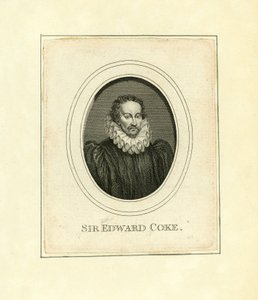 Sir Edward Coke autorstwa English School