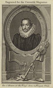 Sir Edward Coke, Lord Naczelny Sędzia autorstwa English School