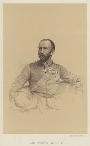 Sir Evelyn Wood, VC (lito) autorstwa English School