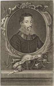 Sir Francis Drake autorstwa English School