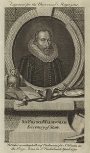 Sir Francis Walsingham, Sekretarz Stanu autorstwa English School