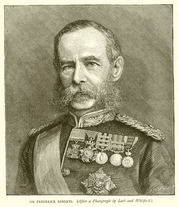 Sir Frederick Roberts autorstwa English School