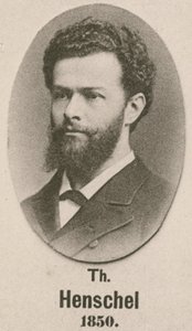 Sir George Henschel (grawiura) autorstwa English School