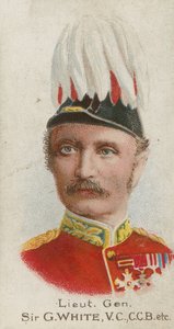 Sir George White, brytyjski generał autorstwa English School