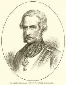 Sir Henry Havelock autorstwa English School