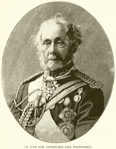 Sir Hugh Rose (Potem Lord Strathairn) autorstwa English School