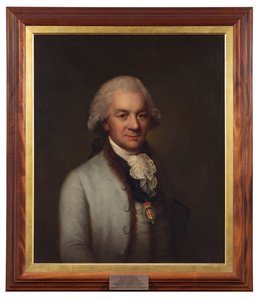 Sir Isaac Heard, Król Broni do Podwiązki autorstwa English School