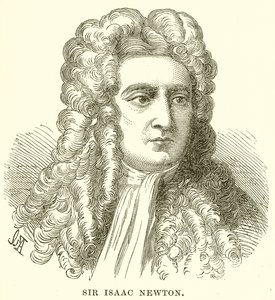 Sir Isaac Newton autorstwa English School