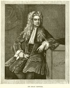 Sir Isaac Newton autorstwa English School