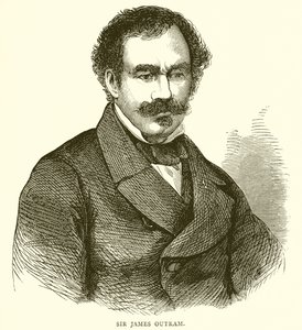 Sir James Outram autorstwa English School