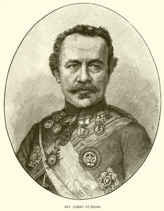 Sir James Outram autorstwa English School