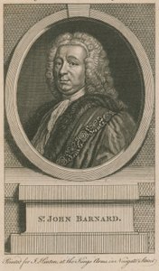 Sir John Barnard, burmistrz Londynu autorstwa English School