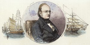 Sir John Bowring autorstwa English School