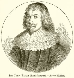 Sir John Finch (Lord Opiekun) autorstwa English School