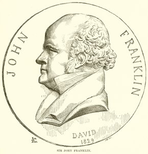 Sir John Franklin autorstwa English School