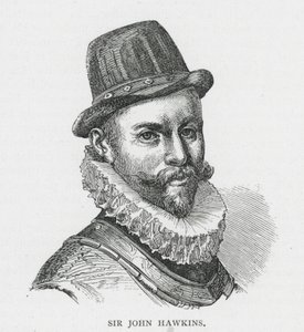 Sir John Hawkins (rycina) autorstwa English School